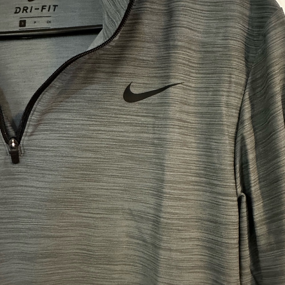Nike 1/4 Zip Dri Fit Shirt - Picture 2 of 4